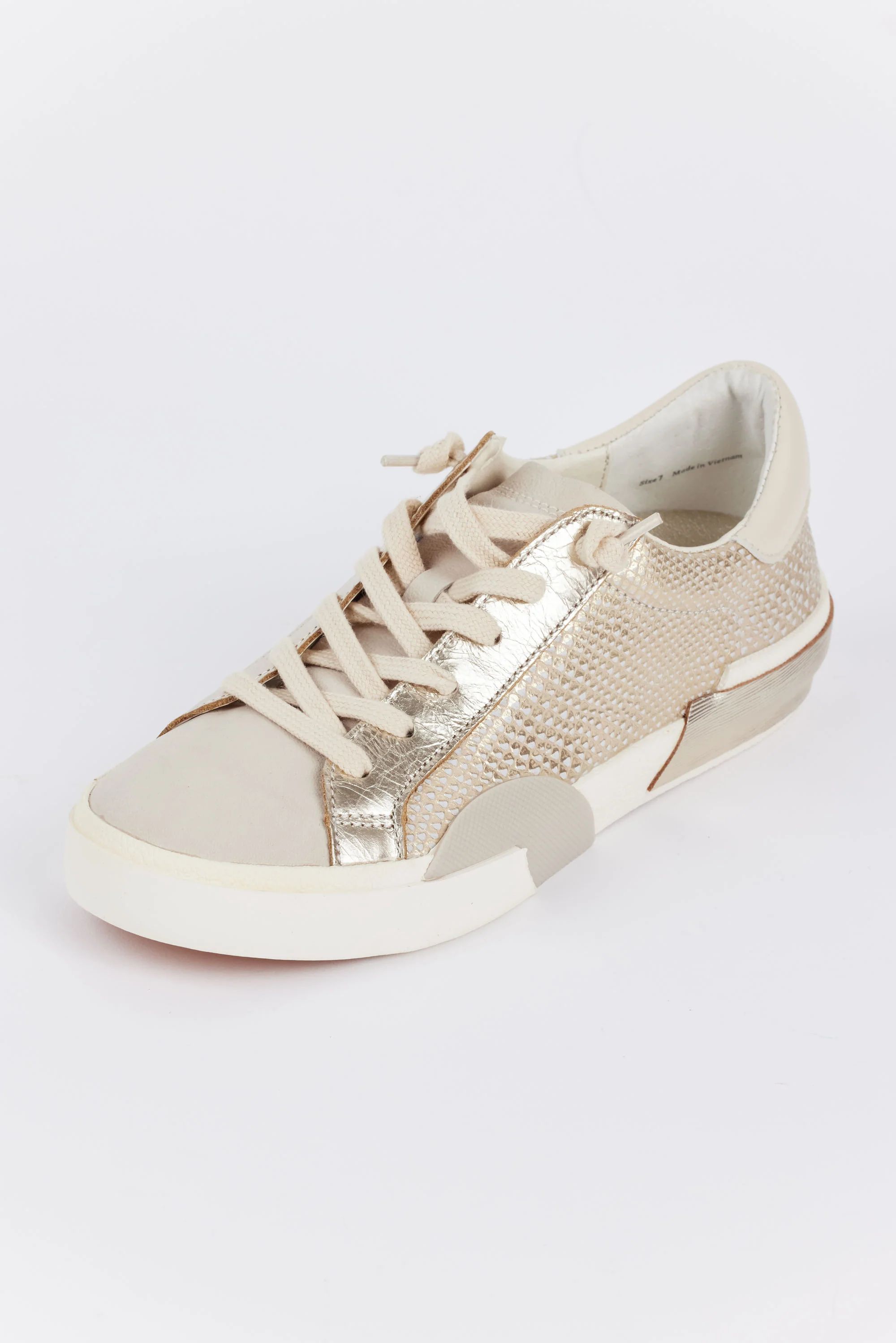 Zina Sneakers- Champagne by Dolce Vita | Avara