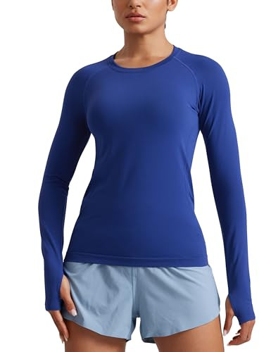 Seamless Crew Neck Long Sleeve | Amazon (US)