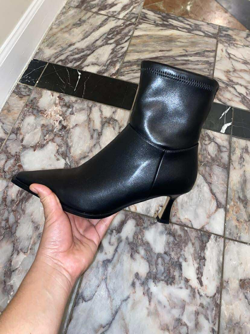 Goiphrri Women's Ankle Boots - Stiletto High Heel, Pointed Toe, Short, Side Zipper, Dress Boots -... | Amazon (US)