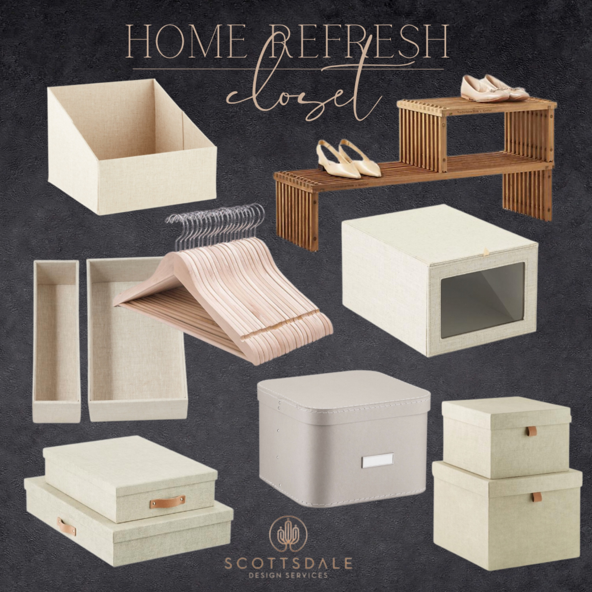 Favorite finds to organize your closet🤍

Organization, closet storage, shoe rack, wooden hangers, storage box, drawer organizer

#LTKfamily #LTKhome