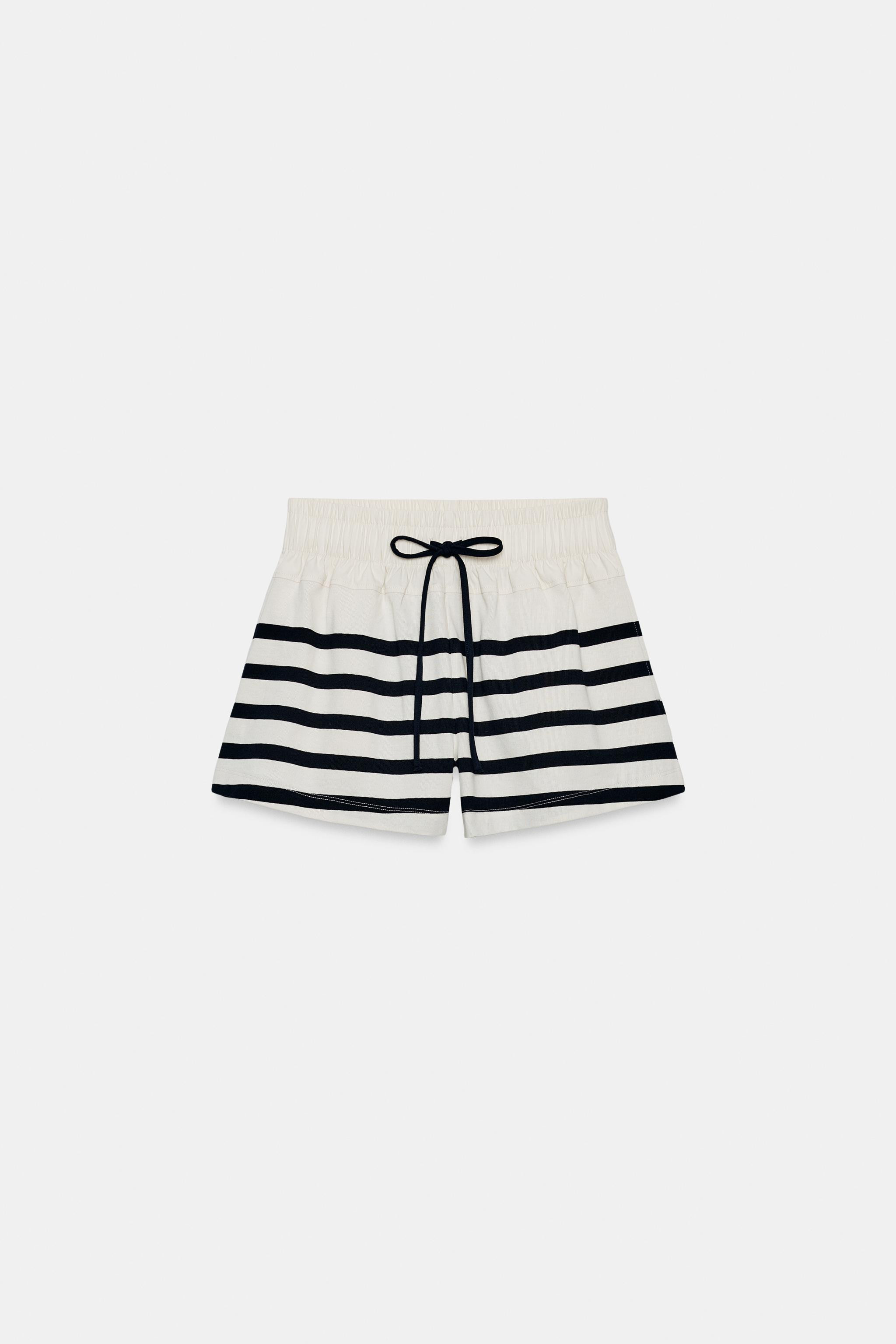 STRIPED SHORTS | Zara US