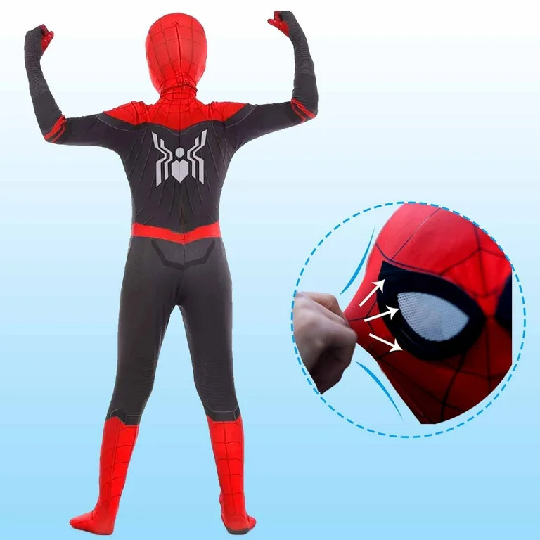 Spider Costume for Kids Halloween Costume Superhero Costume -Suits Kids Superhero Cosplay Costume... | Walmart (US)