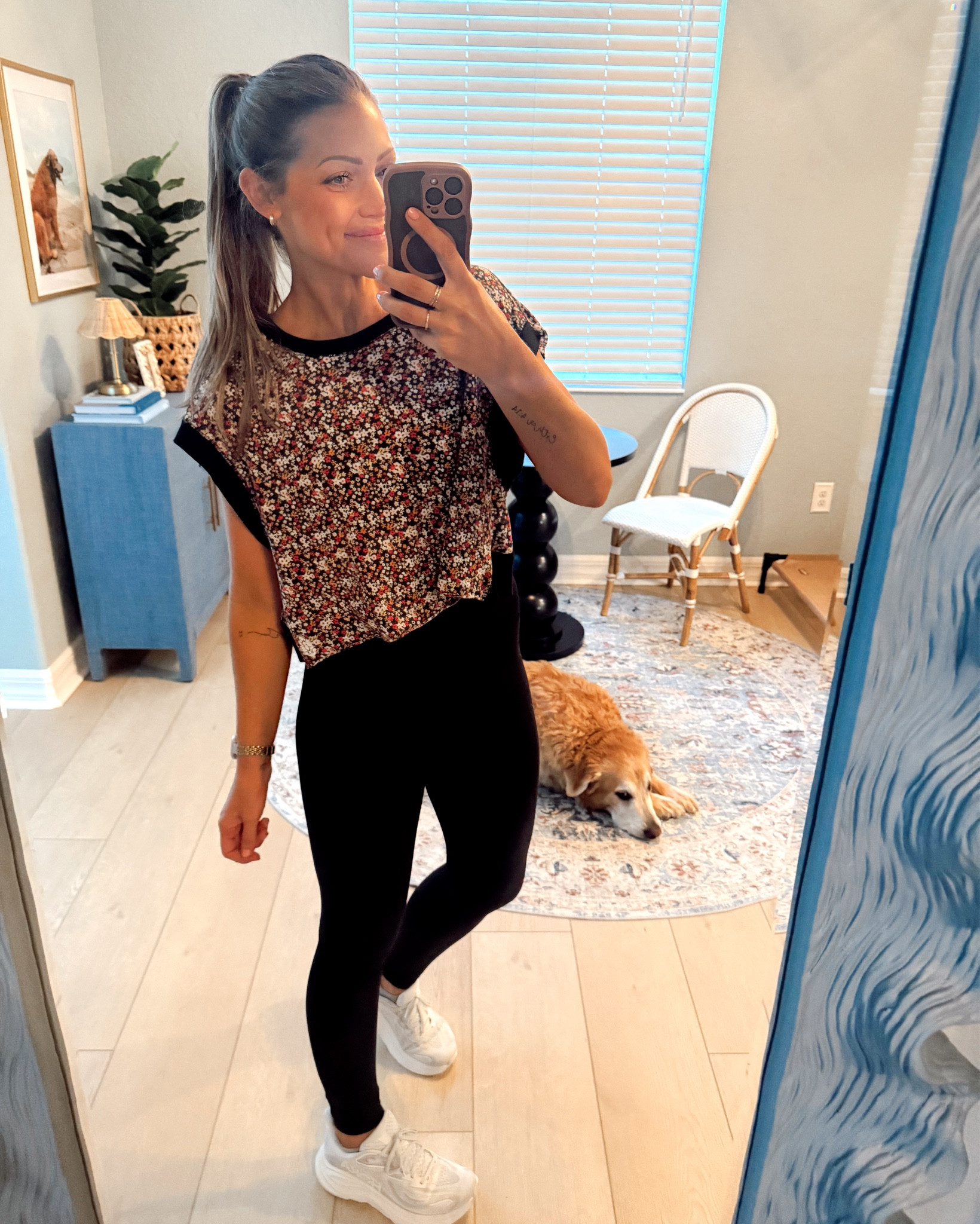 The best tees for spring and summer! The activewear you can be comfy in (so lightweight and breathable!) and look adorable. I wear XS. They run loose! I workout in these, wear them for everyday mom life and Disney too. My leggings are my Amazon faves!!! I have XS petite. And this is the ultimate sports bra ever — no removable padding.. it’s just built in! So you have no more annoying pads in the wash. And it’s sooooo soft! 