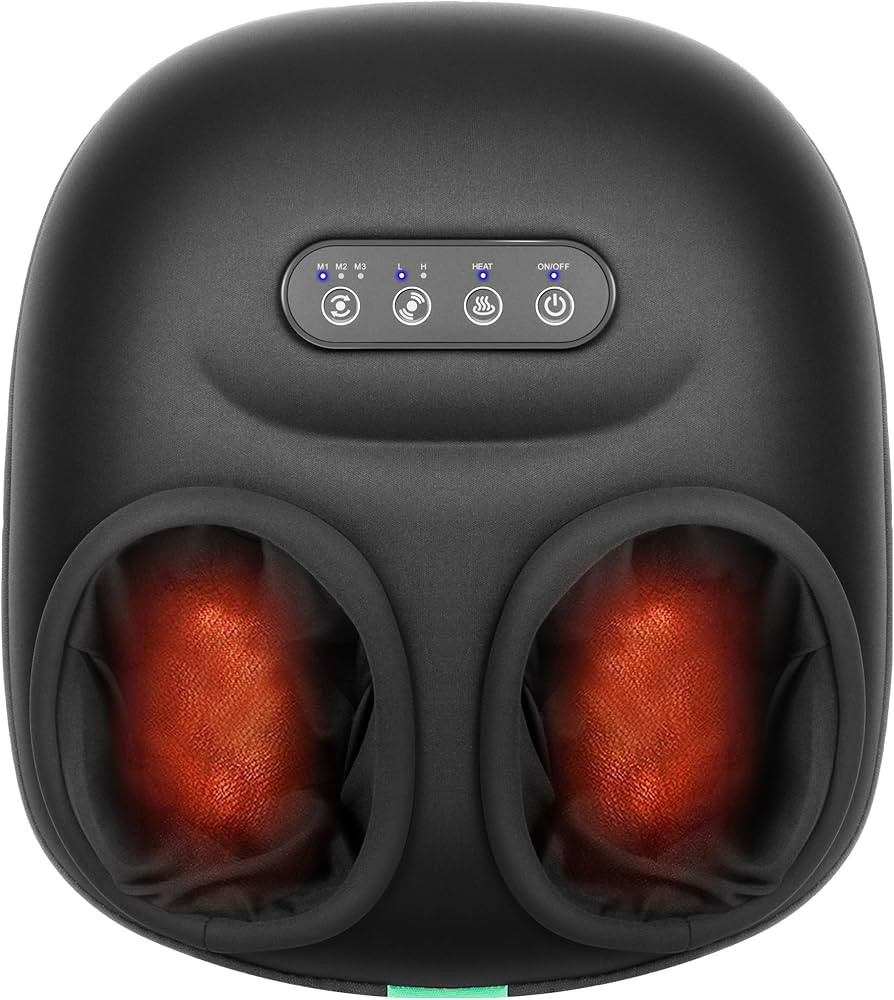 Medcursor Foot Massager Machine with Heat, Rolling, Deep Kneading, Shiatsu Foot Massager for Deli... | Amazon (US)