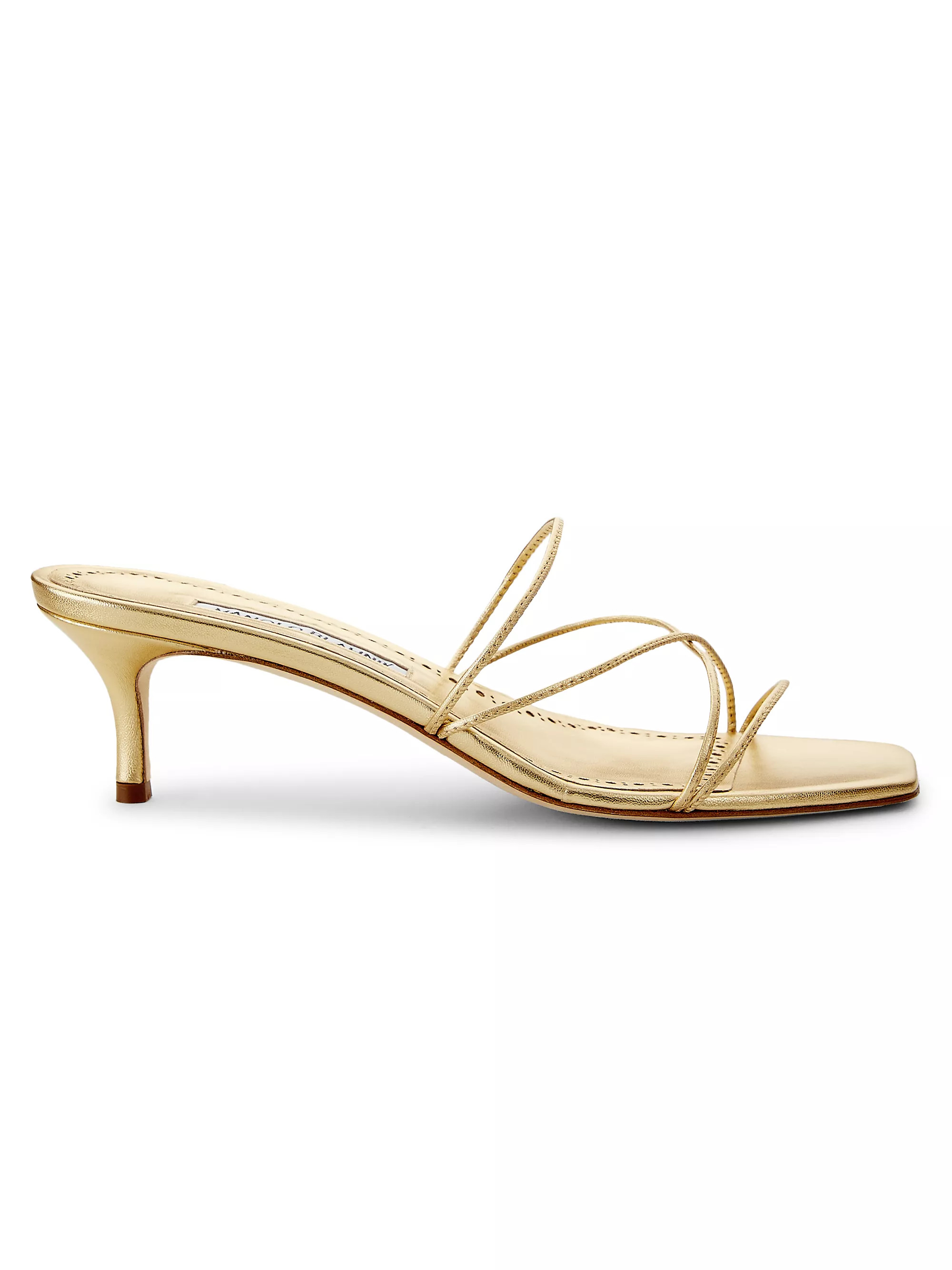 Ninfemu 50MM Leather Sandals | Saks Fifth Avenue