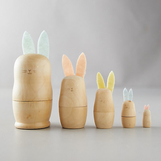 Wood Nesting Easter Bunnies | Terrain