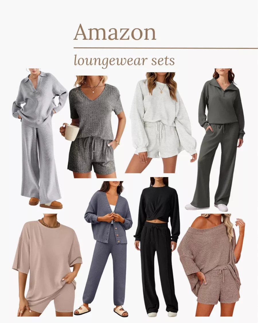 Amazon loungewear sets #amazonfashion #loungewear #matchingset #cozystyle #LTKStyleTip

 

 #LTKHoliday #LTKgrwm #LTKootd