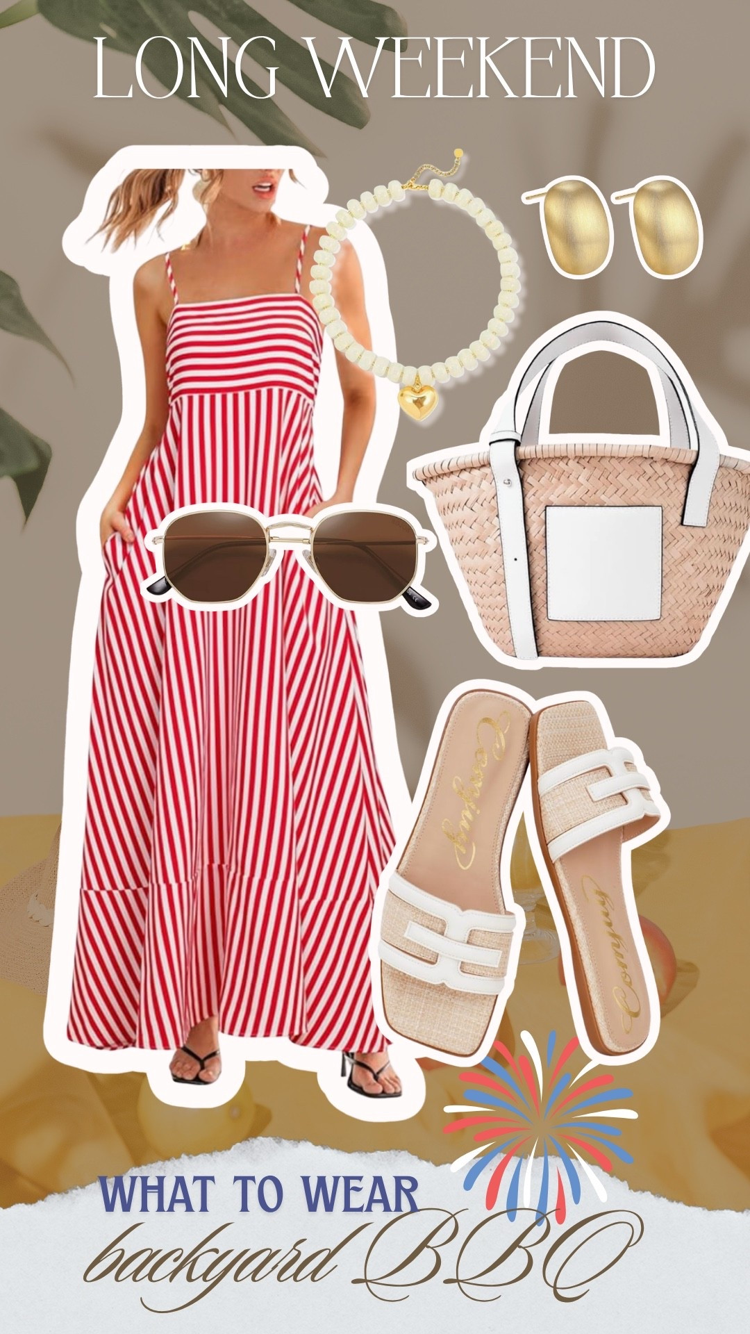 Long weekend - 4th of July backyard bbq outfit

#LTKootd #LTKSeasonal #LTKMidsize
