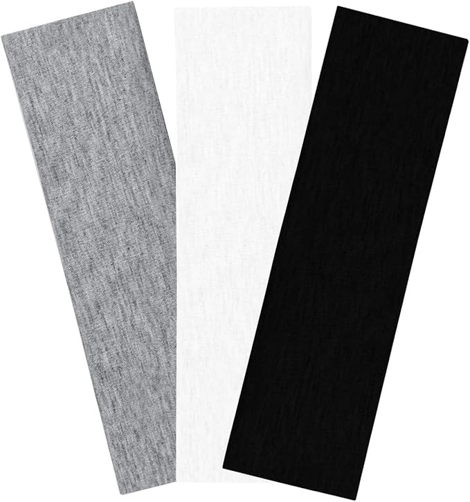 3PCS Headbands for Women Non Slip Elastic Sweat Hairbands Fashion Sports Hair Bands Soft Cloth Fa... | Amazon (US)