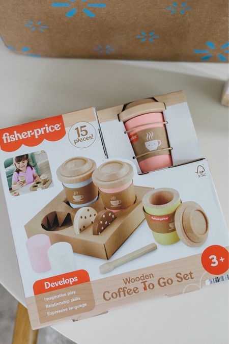 Start their day with a smile! Fisher-Price’s Kids Coffee to Go set brings the fun of coffee time to playtime. ☕ #FisherPrice #KidsPlay