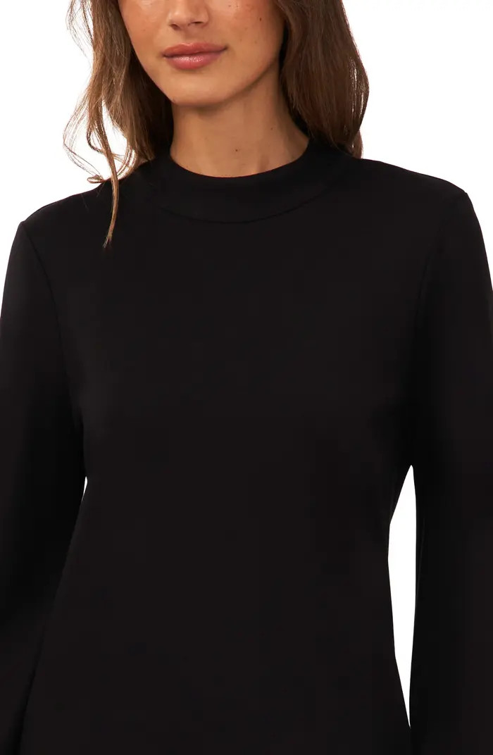 Mock Neck Long Sleeve Dress | Nordstrom