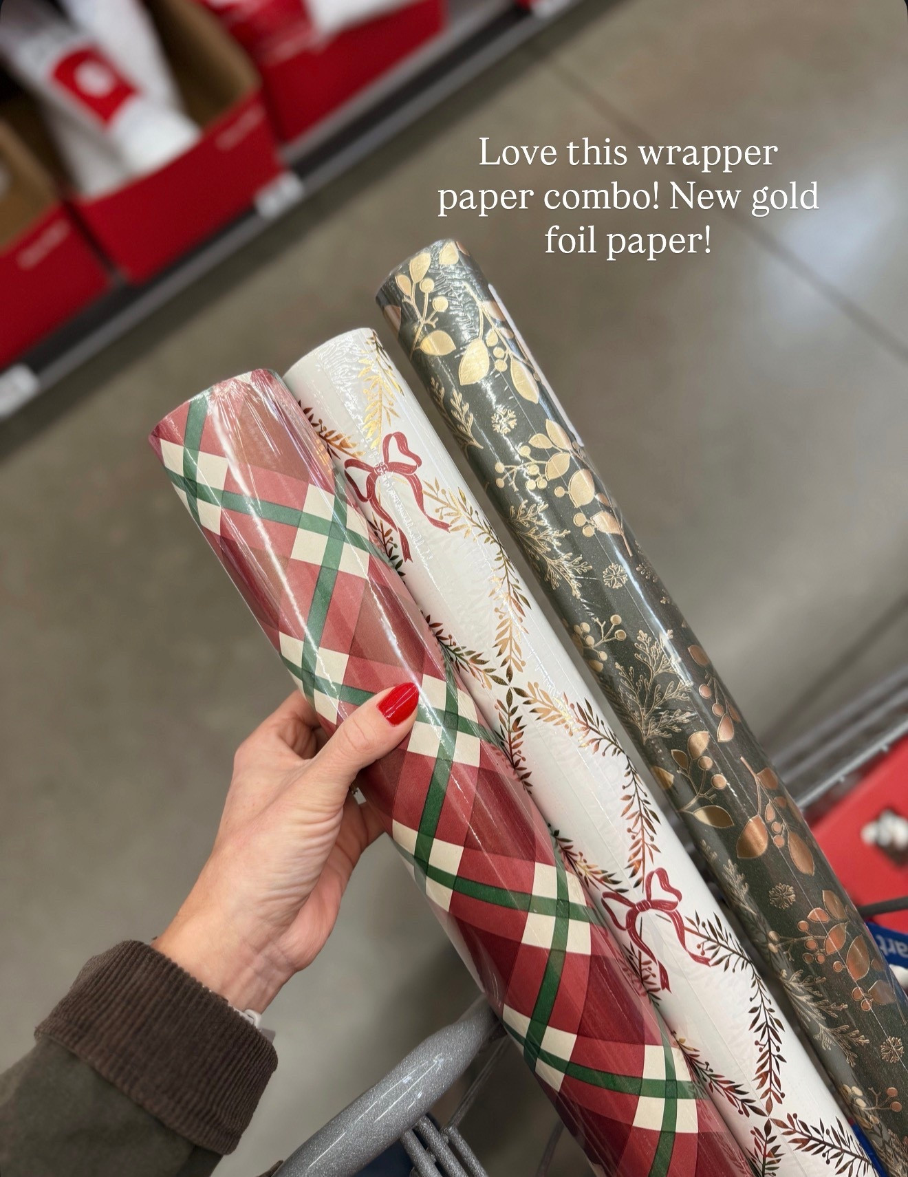 Pretty wrapping paper for Christmas!

#LTKFindsUnder50 #LTKHome #LTKHoliday