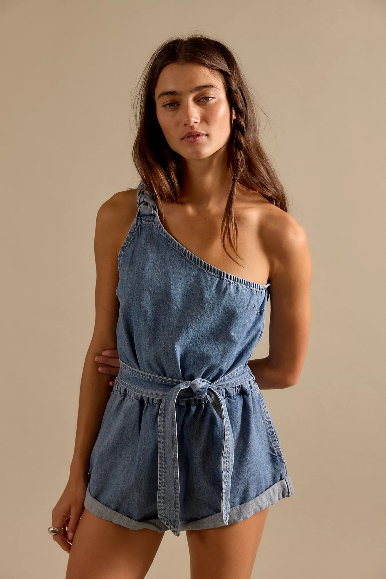 We The Free Topanga Denim Romper | Free People (Global - UK&FR Excluded)