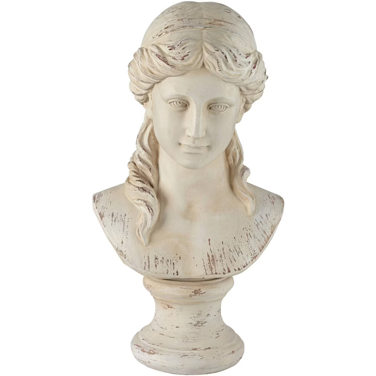 Kensington Hill Classic Greek 17 1/2" High Antique White Bust Sculpture | Target