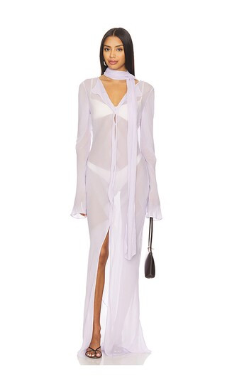 Rina Maxi Dress in Lavender | Revolve Clothing (Global)