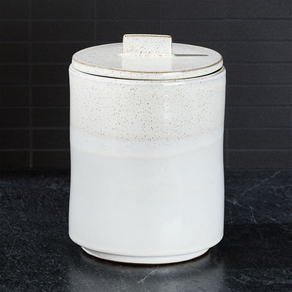Mason Large Rustic Kitchen Canister | Crate & Barrel