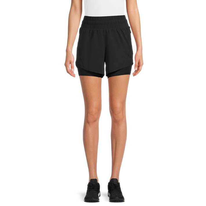 Avia Women's High Rise Running Shorts with Bike Liner | Walmart (US)