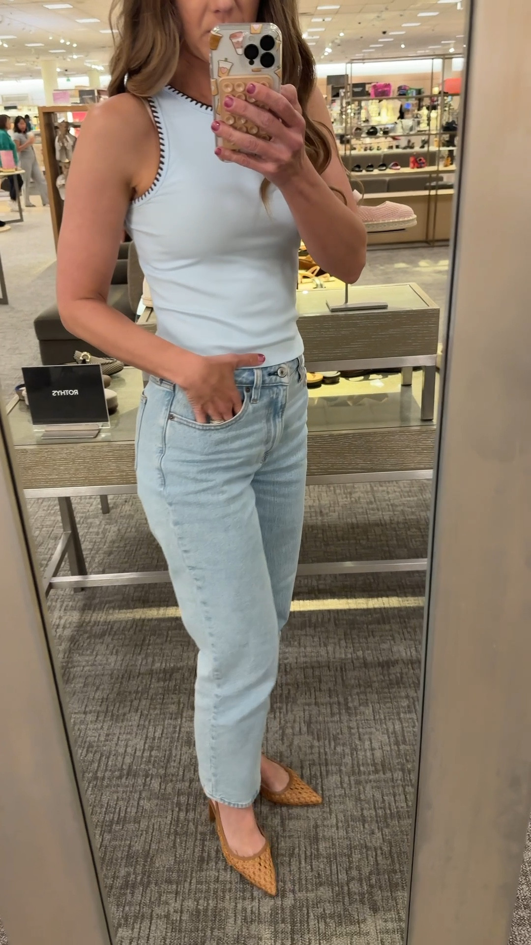 Bought these heels for spring and summer - tts and also come in brown 