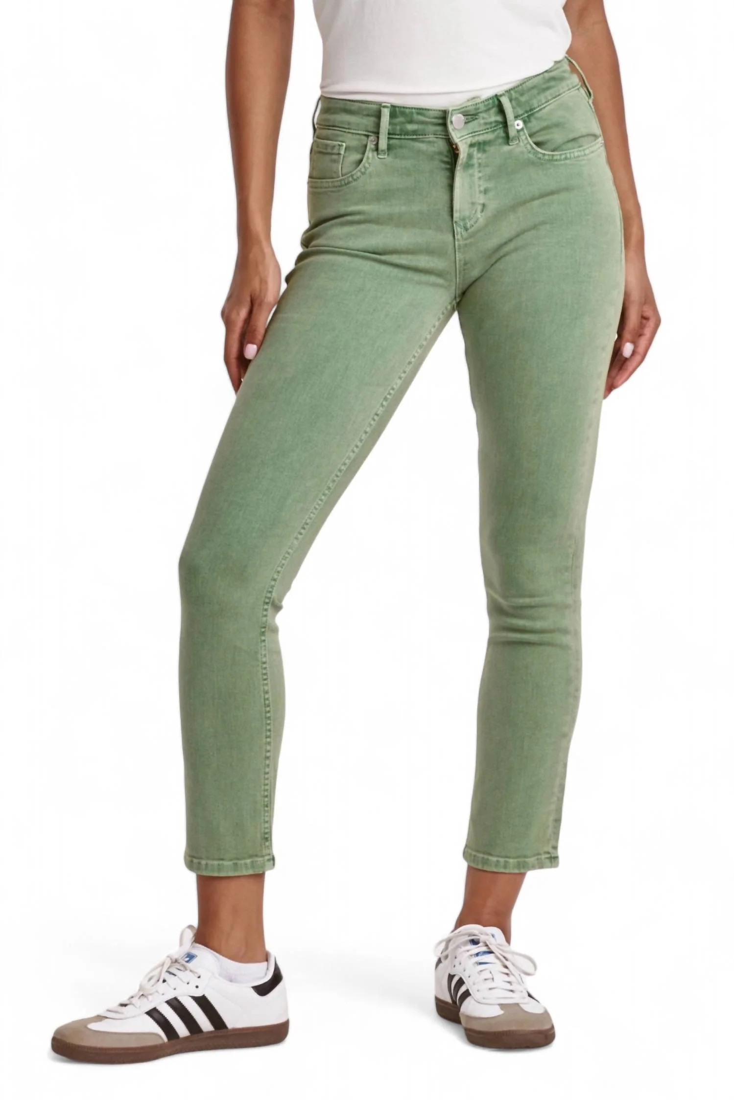 Blaire High Rise Jean In Nephrite | Shop Simon