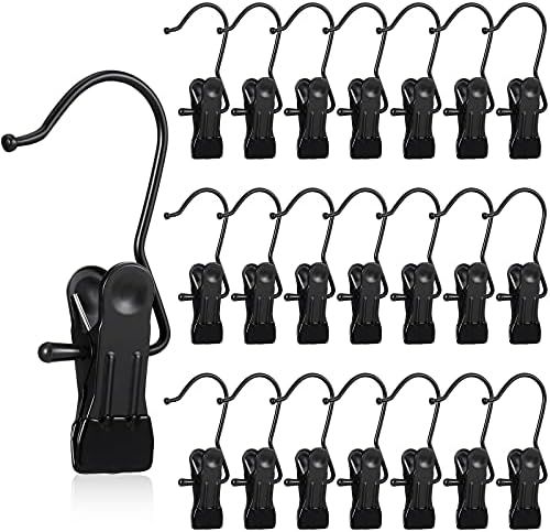 Boot Hanger for Closet, Laundry Hooks with Clips, Boot Holder, Hanging Clips, Portable Multifunct... | Amazon (US)