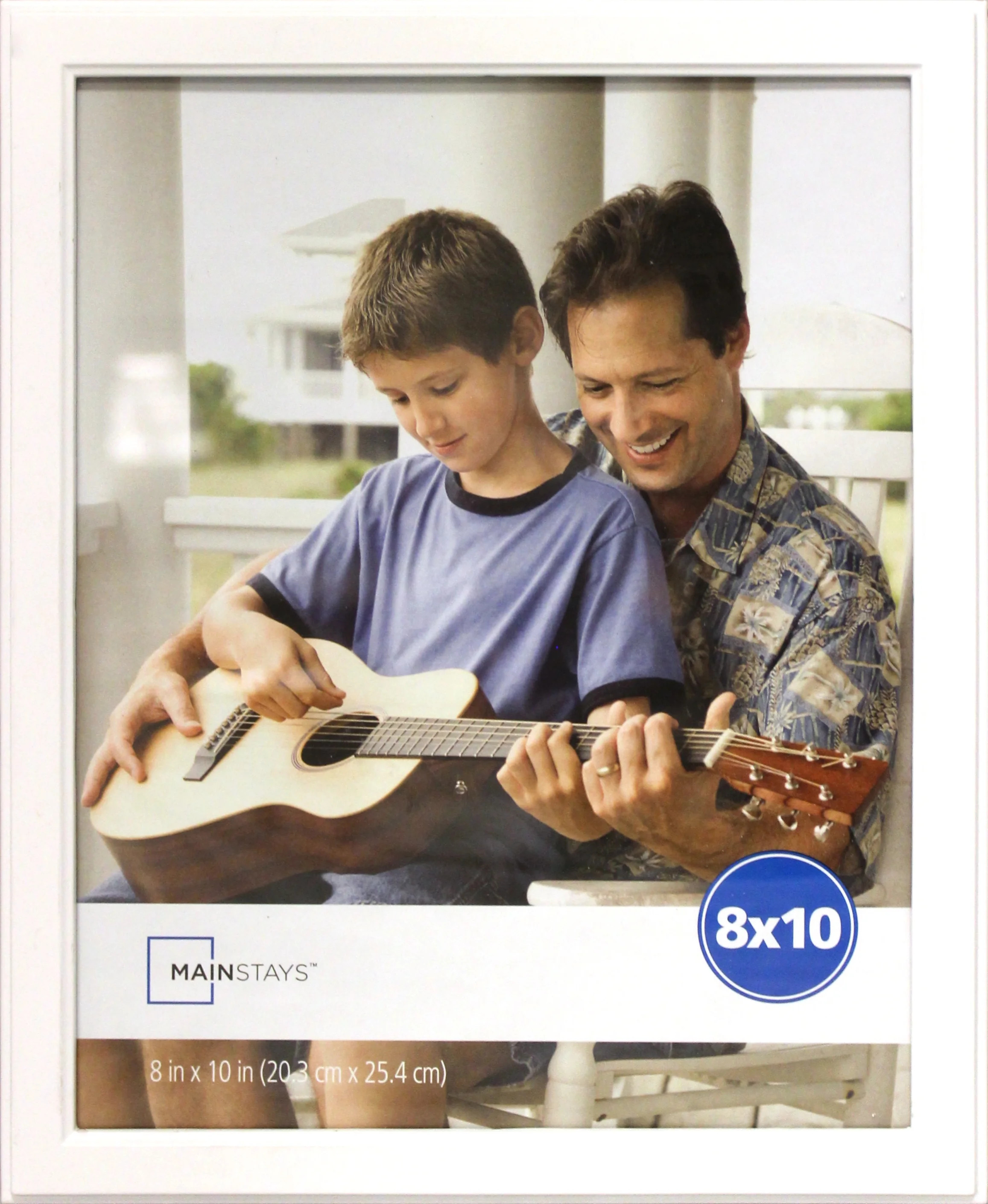 Mainstays – 8x10 Picture Frame – White Step Program Tabletop Photo Frame | Walmart (US)