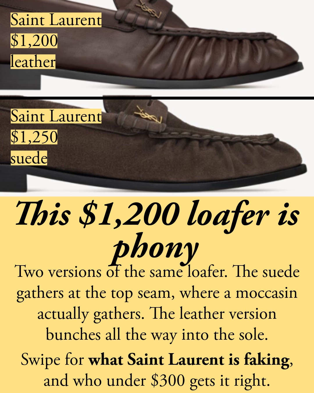 20% off at Scarosso with code RONI20! Soft loafers with the gathers where a moccasin puts them, at the top seam, flat at the sole, all under $300. The leather is less supple than Saint Laurent's, and two of these are on sale, so prices will move.

#LTKootd #LTKSeasonal #LTKSaleAlert