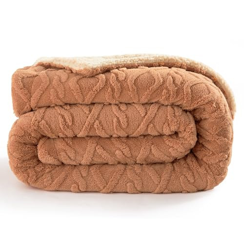 Bedsure Sherpa Throw Blanket for Couch - Fuzzy Soft Cozy Blanket for Bed, Fleece Thick Warm Blank... | Amazon (US)