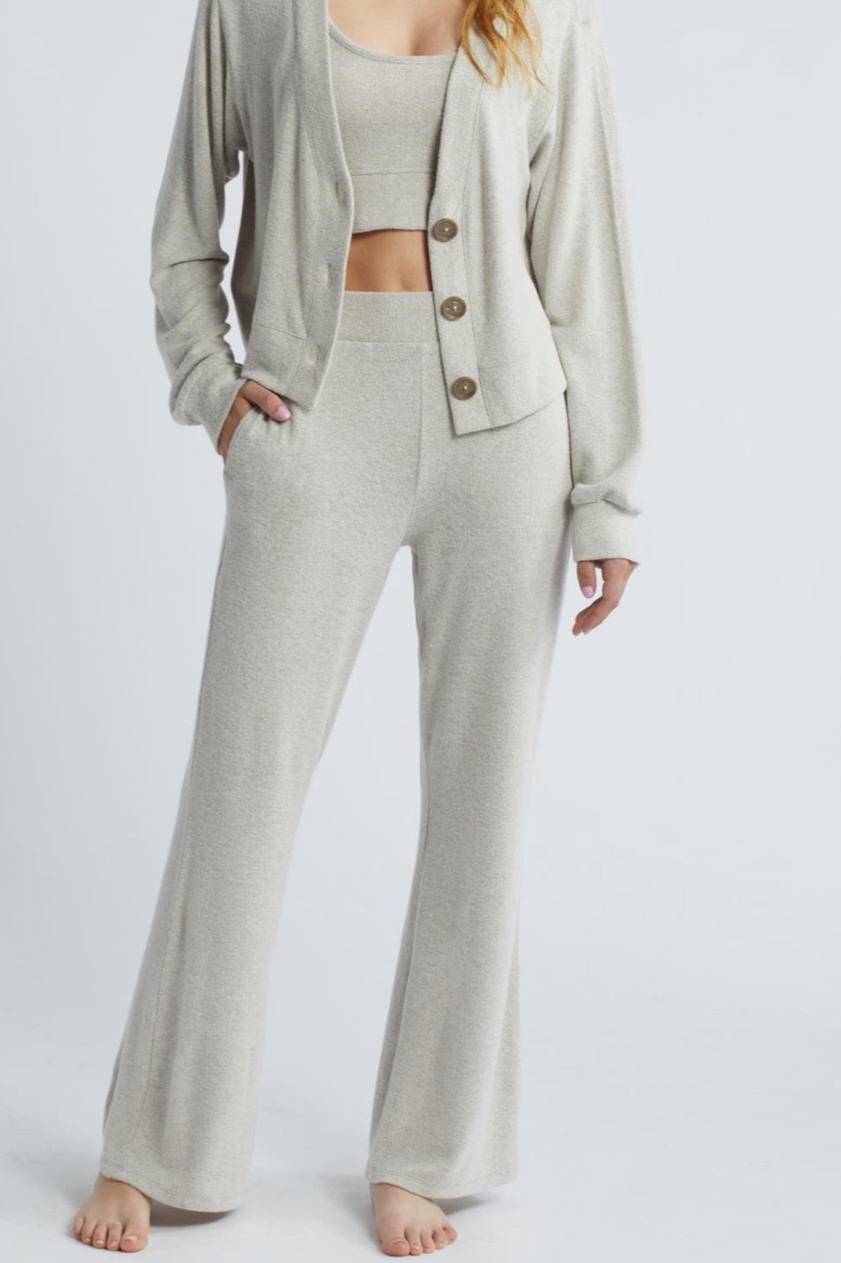 Three piece loungewear set! Super comfortable and soft 

#LTKfamily #LTKSeasonal