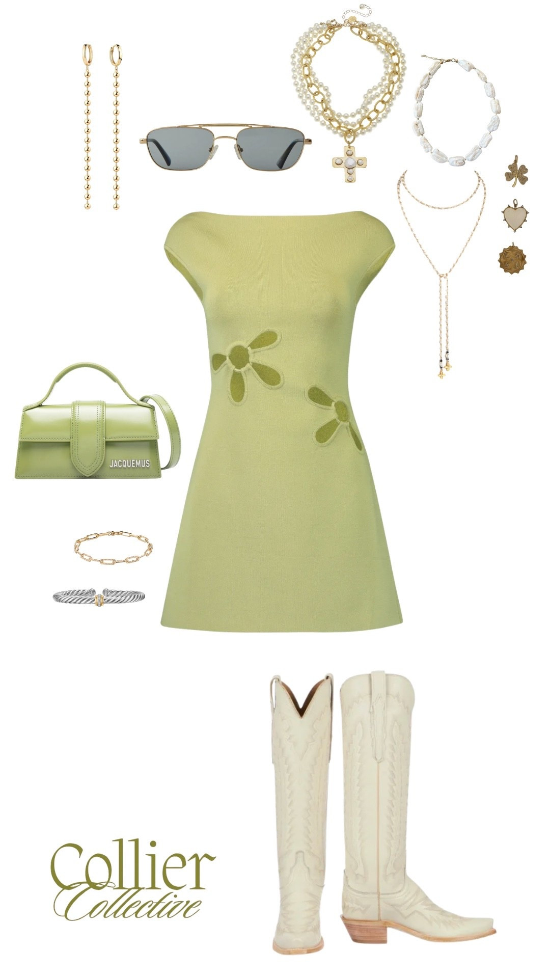 Collier Collective in her softest statement 🌿✨
this pistachio moment is everything — clean lines, subtle florals, and that effortless “I just threw this on” energy (but elevated). paired with gold layers, a structured mini, and boots that do the talking… she’s equal parts sweet and powerful.

Collier Collective does it again — feminine, fresh, and quietly iconic 🕊️

#colliercollective #ltkstyle #springoutfits #minidressmoment #elevatedbasics #chicstyle #softluxury #effortlesslooks #feminineenergy #styledetails

#LTKgrwm #LTKTravel #LTKSeasonal