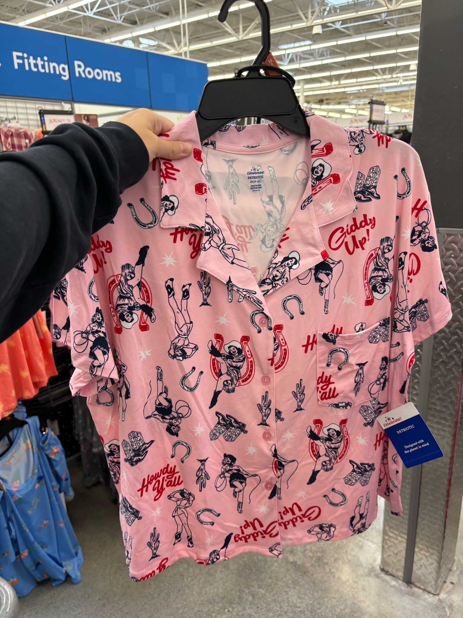 Walmart western patriotic pjs! So soft!! And the cutest cowgirl pattern! 4th of July pjs.

#LTKParties #LTKFestival #LTKTravel