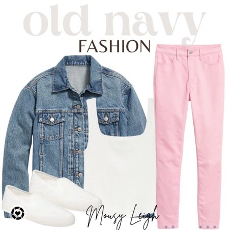 Loving these pink pants in this look!! 

old navy, old navy finds, old navy spring, found it at old navy, old navy style, old navy fashion, old navy outfit, ootd, clothes, old navy clothes, inspo, outfit, old navy fit, tanks, bag, tote, backpack, belt bag, shoulder bag, hand bag, tote bag, oversized bag, mini bag, clutch, blazer, blazer style, blazer fashion, blazer look, blazer outfit, blazer outfit inspo, blazer outfit inspiration, jumpsuit, cardigan, bodysuit, workwear, work, outfit, workwear outfit, workwear style, workwear fashion, workwear inspo, outfit, work style,  spring, spring style, spring outfit, spring outfit idea, spring outfit inspo, spring outfit inspiration, spring look, spring fashion, spring tops, spring shirts, spring shorts, shorts, sandals, spring sandals, summer sandals, spring shoes, summer shoes, flip flops, slides, summer slides, spring slides, slide sandals, summer, summer style, summer outfit, summer outfit idea, summer outfit inspo, summer outfit inspiration, summer look, summer fashion, summer tops, summer shirts, graphic, tee, graphic tee, graphic tee outfit, graphic tee look, graphic tee style, graphic tee fashion, graphic tee outfit inspo, graphic tee outfit inspiration,  looks with jeans, outfit with jeans, jean outfit inspo, pants, outfit with pants, dress pants, leggings, faux leather leggings, tiered dress, flutter sleeve dress, dress, casual dress, fitted dress, styled dress, fall dress, utility dress, slip dress, skirts,  sweater dress, sneakers, fashion sneaker, shoes, tennis shoes, athletic shoes,  dress shoes, heels, high heels, women’s heels, wedges, flats,  jewelry, earrings, necklace, gold, silver, sunglasses, Gift ideas, holiday, gifts, cozy, holiday sale, holiday outfit, holiday dress, gift guide, family photos, holiday party outfit, gifts for her, resort wear, vacation outfit, date night outfit, shopthelook, travel outfit, 

#LTKshoecrush #LTKSeasonal #LTKstyletip