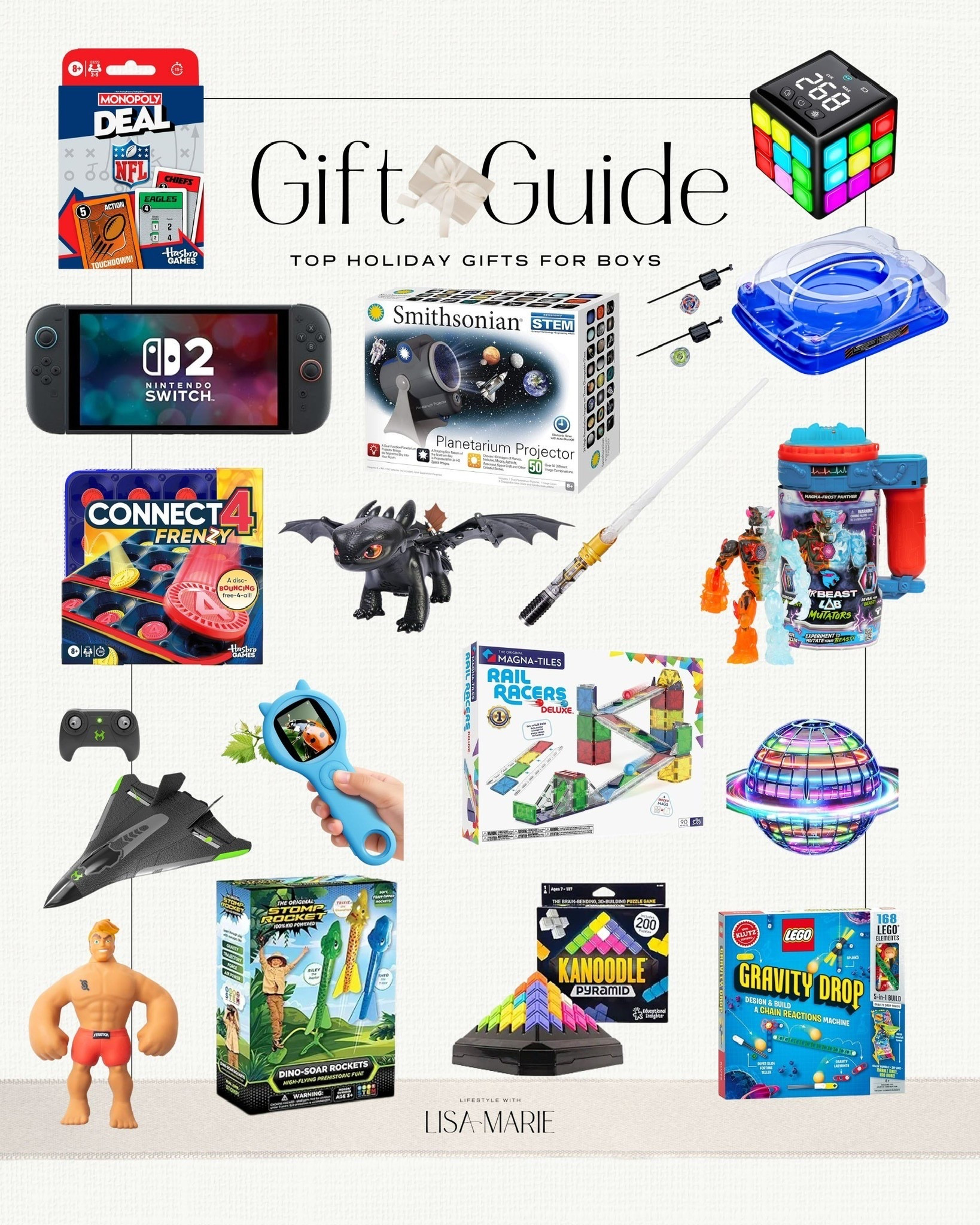 Holiday gift guide. Top holiday presents for boys. Christmas gift ideas for him. 


#LTKGiftGuide #LTKKids #LTKHoliday