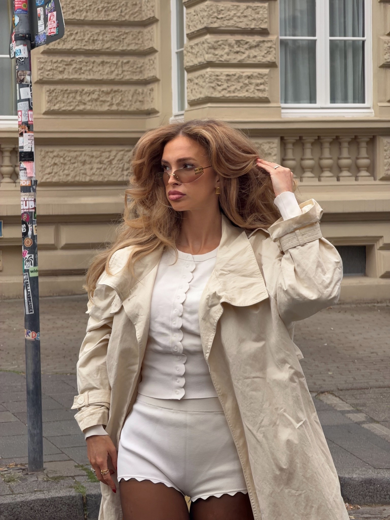 white co ord set