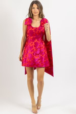 SUNI BOW SHOULDER MINI DRESS | L'ABEYE