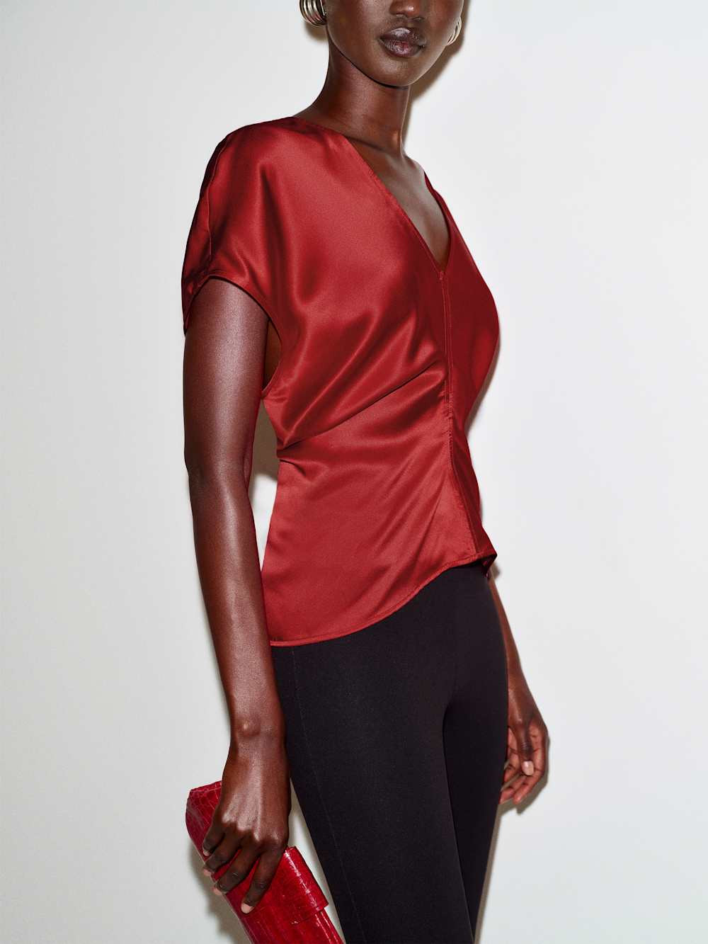 Ginie Silk Top | Reformation (Global)