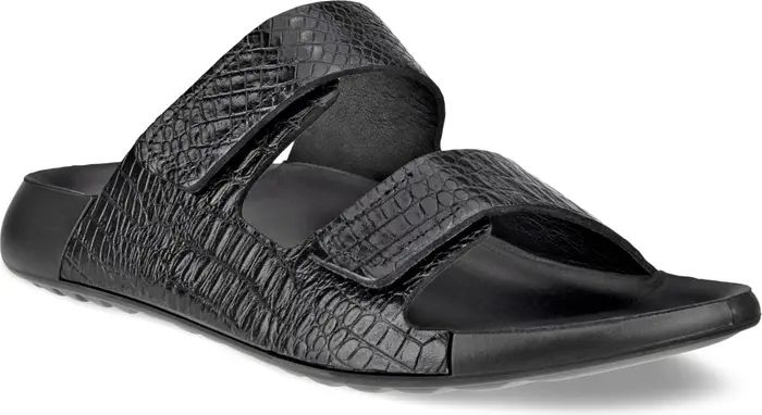 Cozmo Croc Embossed Slide Sandal (Women) | Nordstrom Rack