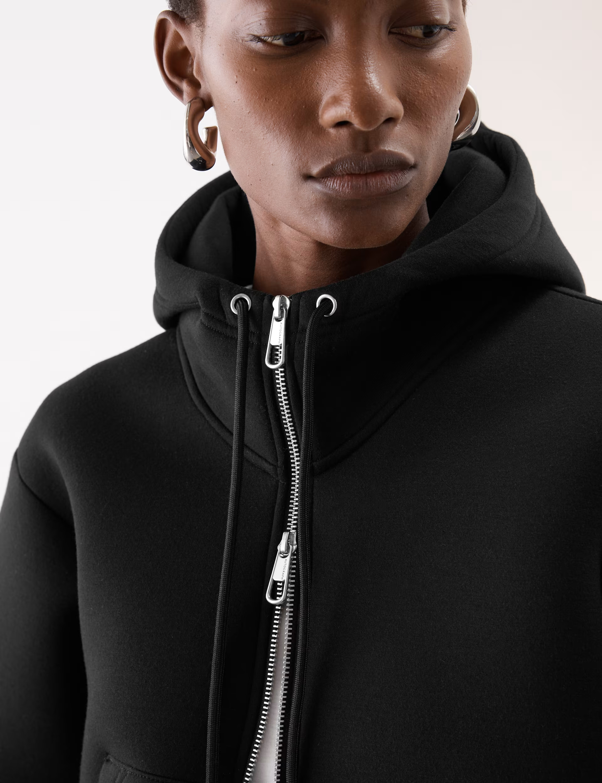 Zip Up Hoodie | Autograph at M&S | Marks & Spencer (UK)