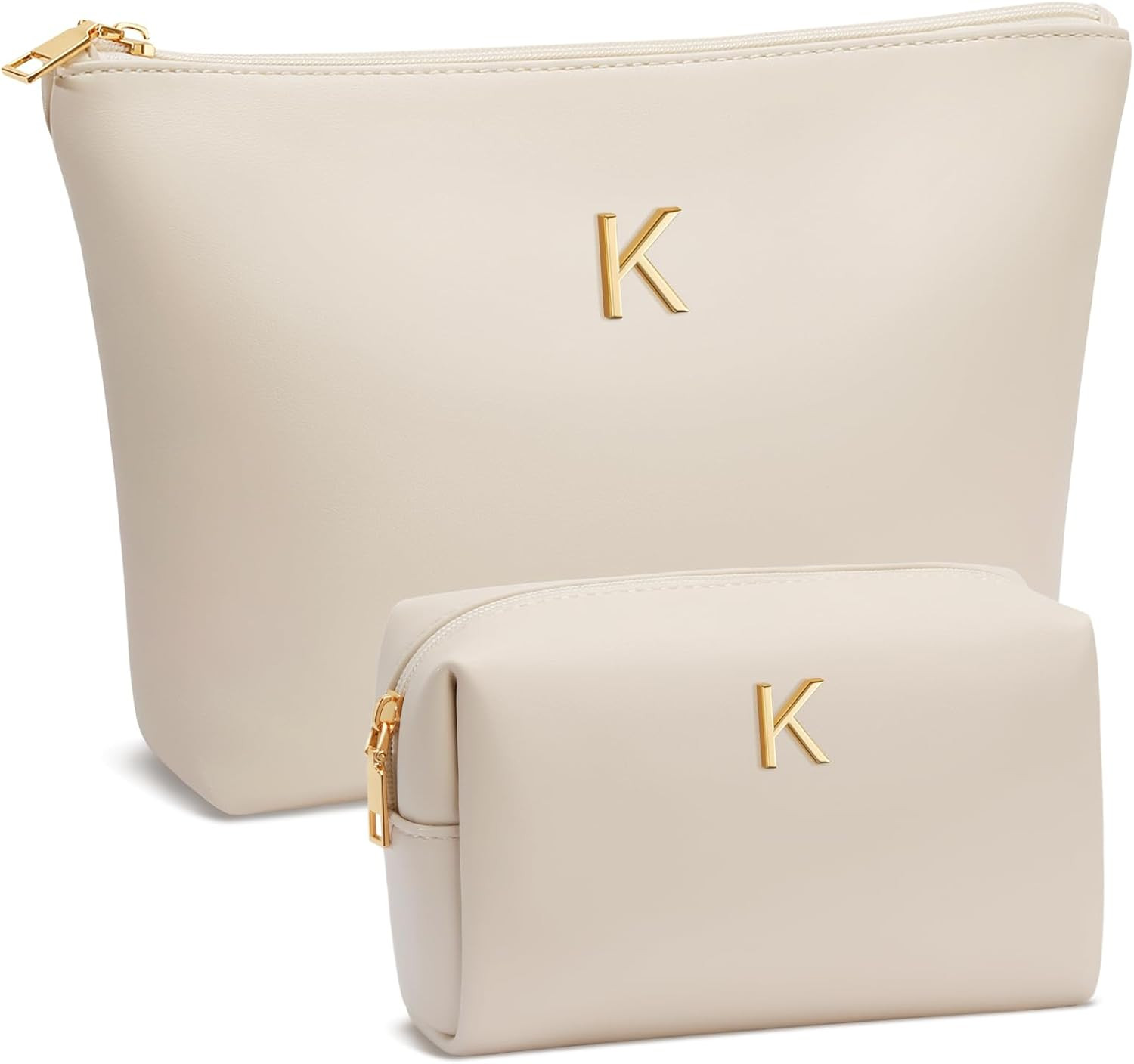 Women Gifts | Initial Makeup Bag Set for Girl Personalized Gifts for Bridesmaid Friend Graduation... | Amazon (US)