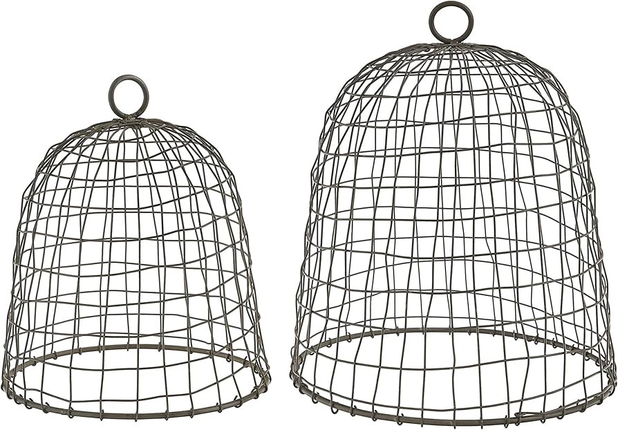 Park Designs Galvanized Wire Bell Cloche Set of 2 | Amazon (US)
