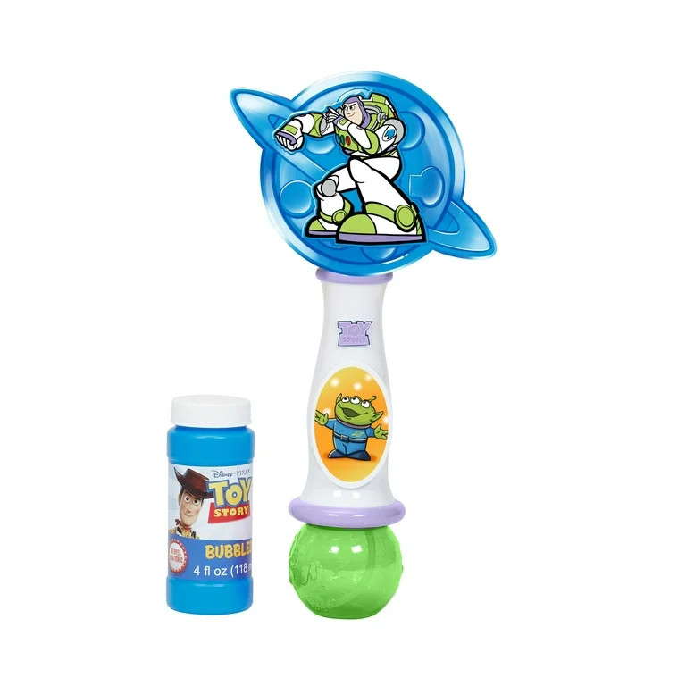 Toy Story Buzz Lightyear Light and Sound Bubble Wand for Kids Ages 3 and up | Walmart (US)