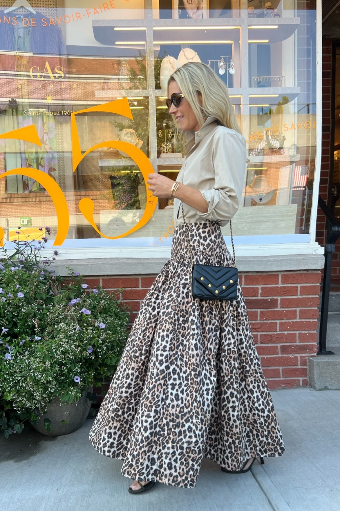 Leopard print and luxe vibes 🐆✨ 

#LTKSeasonal #LTKstyletip #LTKover40