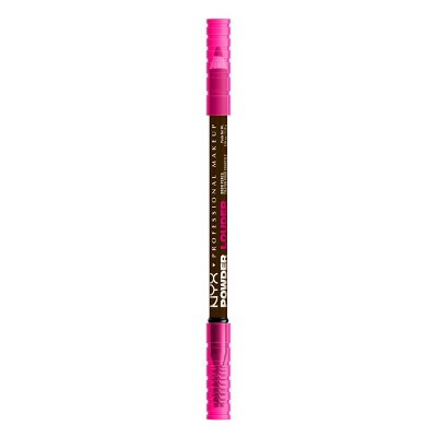 NYX Professional Makeup Powder Louder Brow Pencil - Ash Brown - 0.13oz | Target