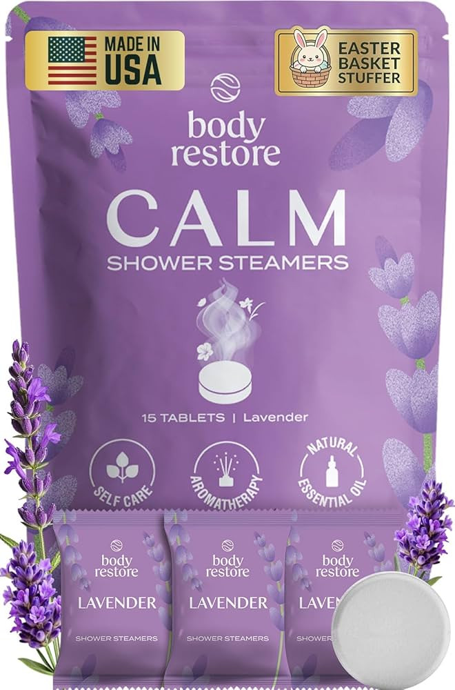 Body Restore Shower Steamers Aromatherapy 15 Pack – Easter Basket Stuffers, Easter & Birthday G... | Amazon (US)