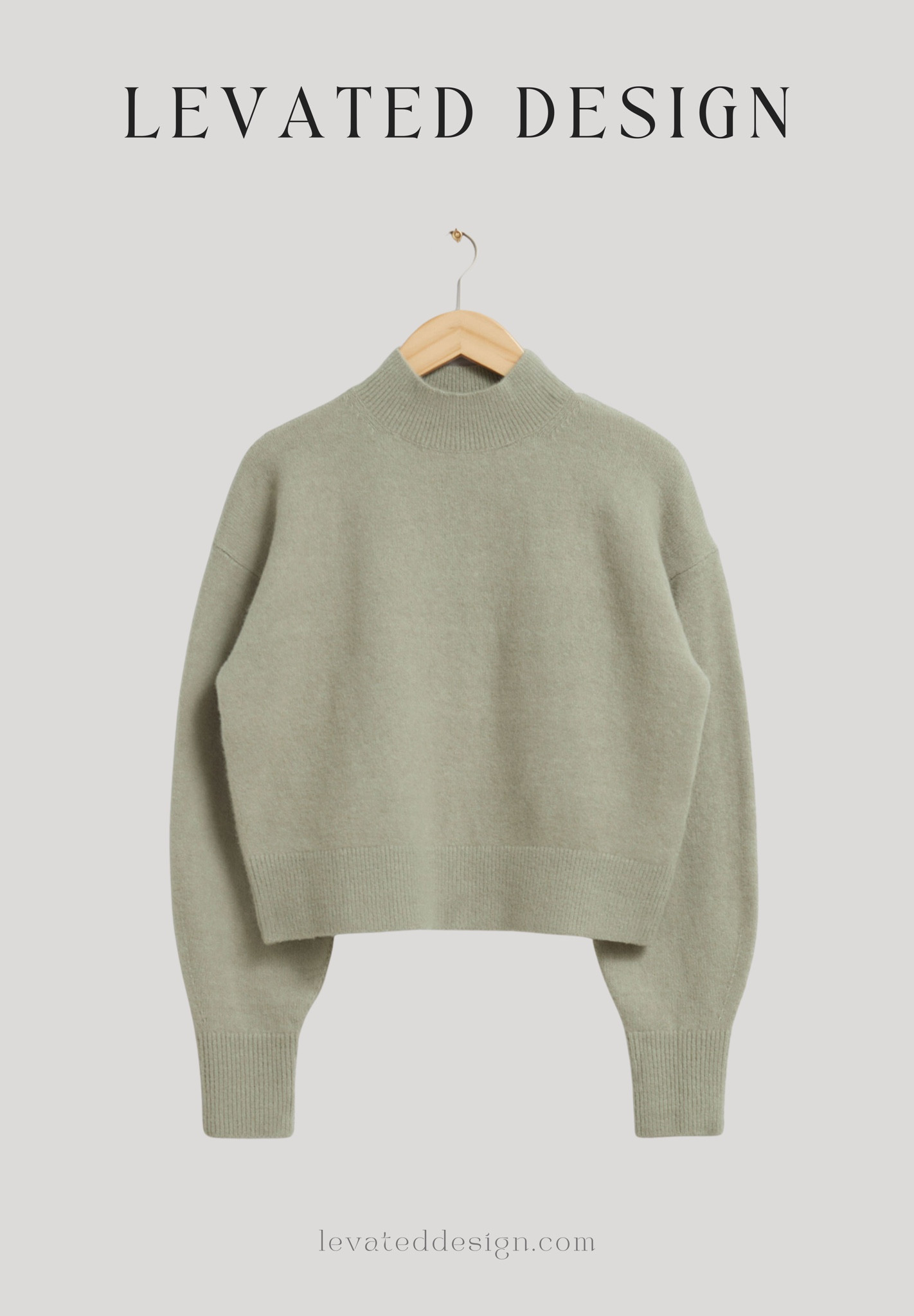 Mock neck knit sweater with dropped shoulders and a straight silhouette.

#LTKfindsunder100 #LTKstyletip #LTKSeasonal