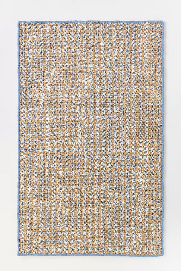 Agda Flatwoven Jute & Wool Blend Rug | Anthropologie (US)