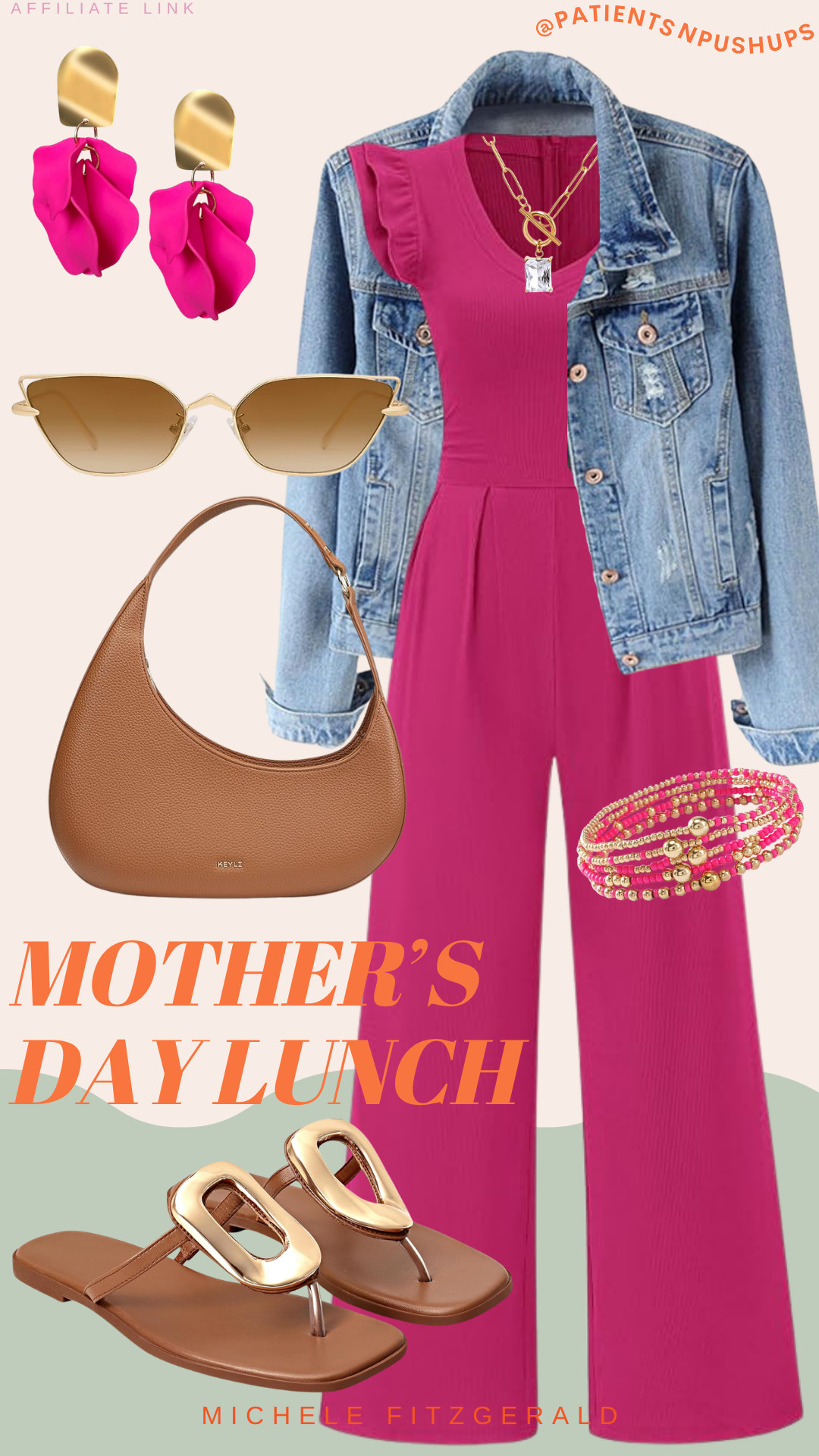 Get ready for a fun-filled Mother’s Day! This jumpsuit is perfect for a stylish yet comfortable lunch. Pair it with these chic accessories for the perfect look. 🌸👠

#MothersDay #OutfitInspo #DayLunch #StyleOnTheGo #Fashionista #AmazonFashion 

 #LTKMothersDay #LTKdayinmylife #LTKgrwm