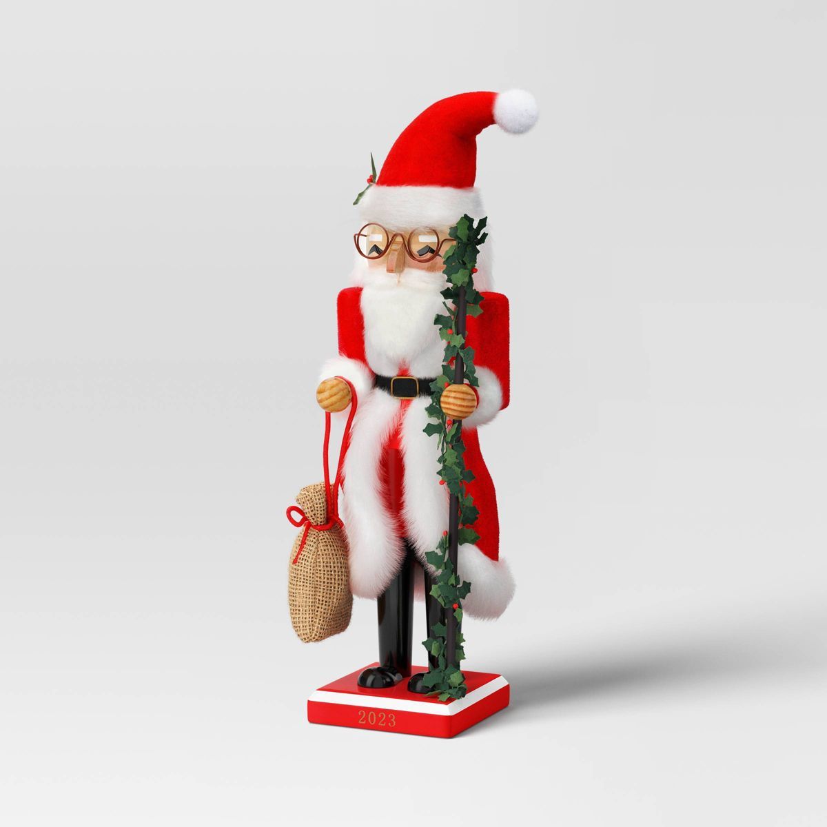 Traditional Christmas Decorative Santa Nutcracker Figure - Wondershop™ | Target