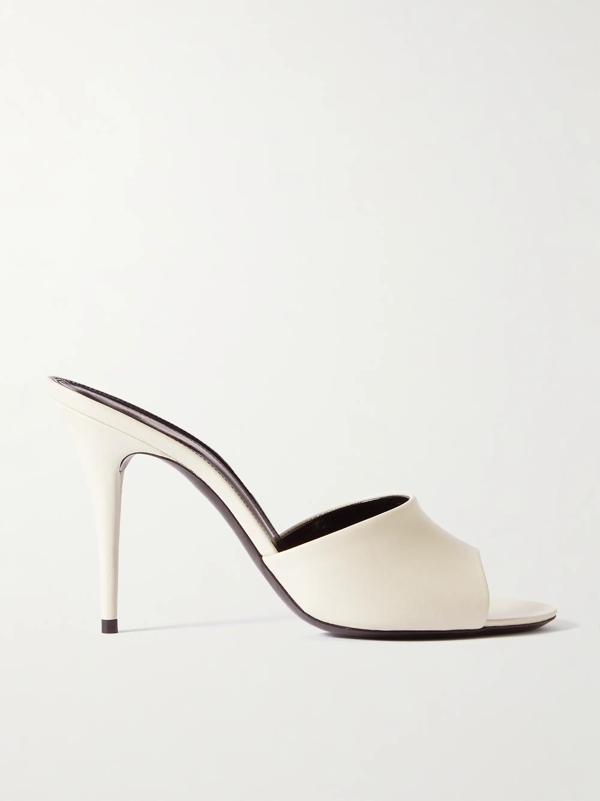 Glossed-leather mules | NET-A-PORTER (US)