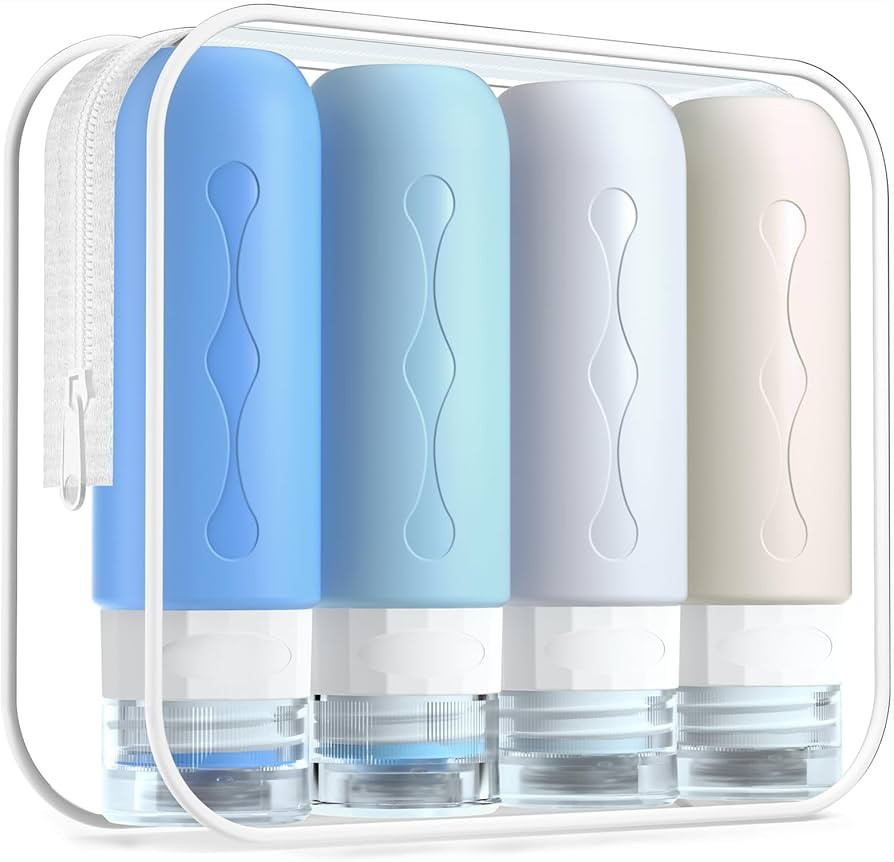 Gemice Travel Bottles for Toiletries Tsa Approved Travel Size Containers BPA Free Leak Proof Trav... | Amazon (US)