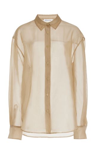 Exclusive Peri Silk-Blend Chiffon Shirt | Moda Operandi (Global)